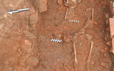 A grave found at the site Igralište