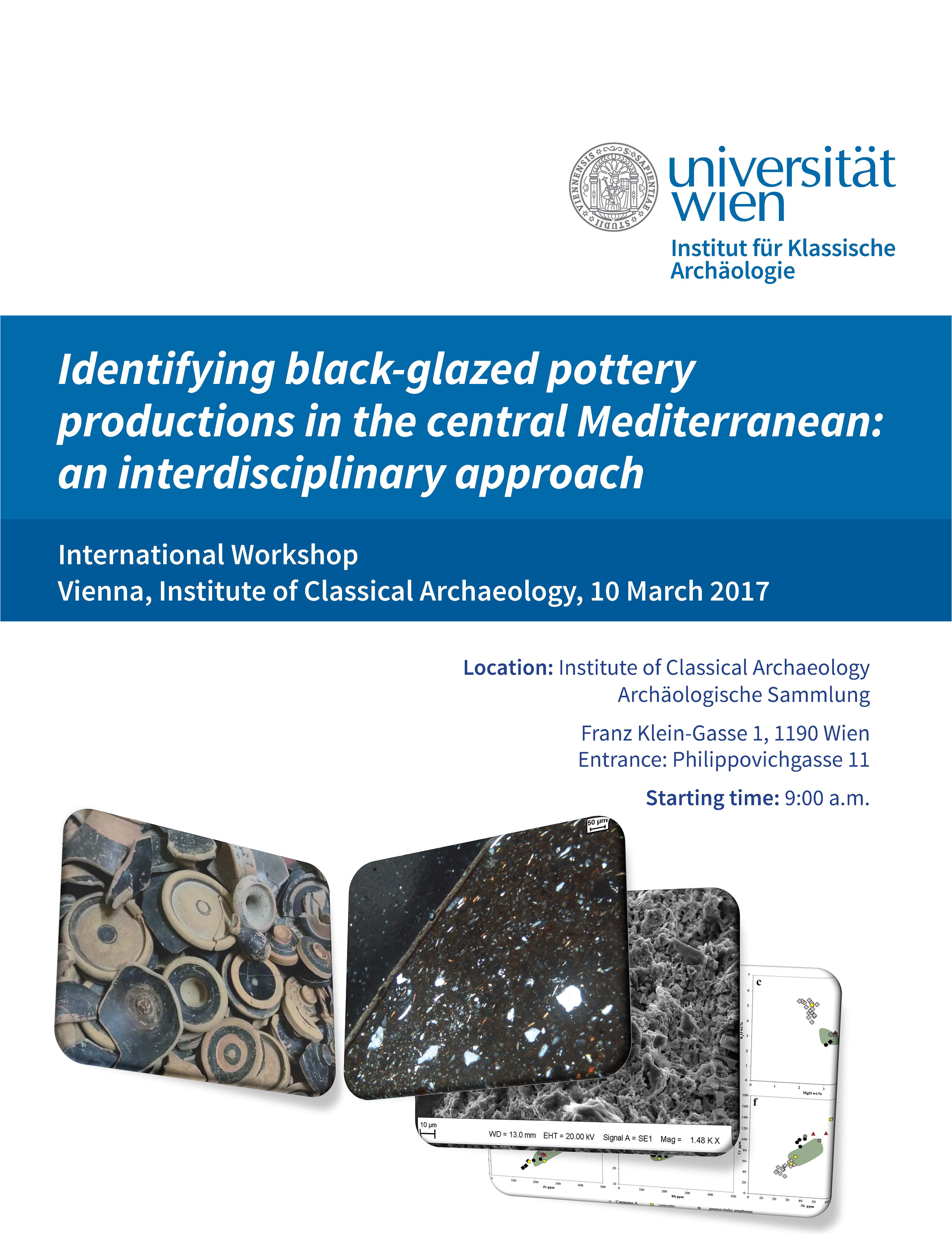 Identifying black-glazed pottery productions in the central Mediterranean: an interdisciplinary approach